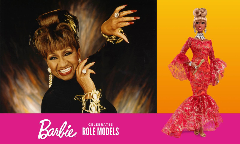 Barbie inspirada en Celia Cruz