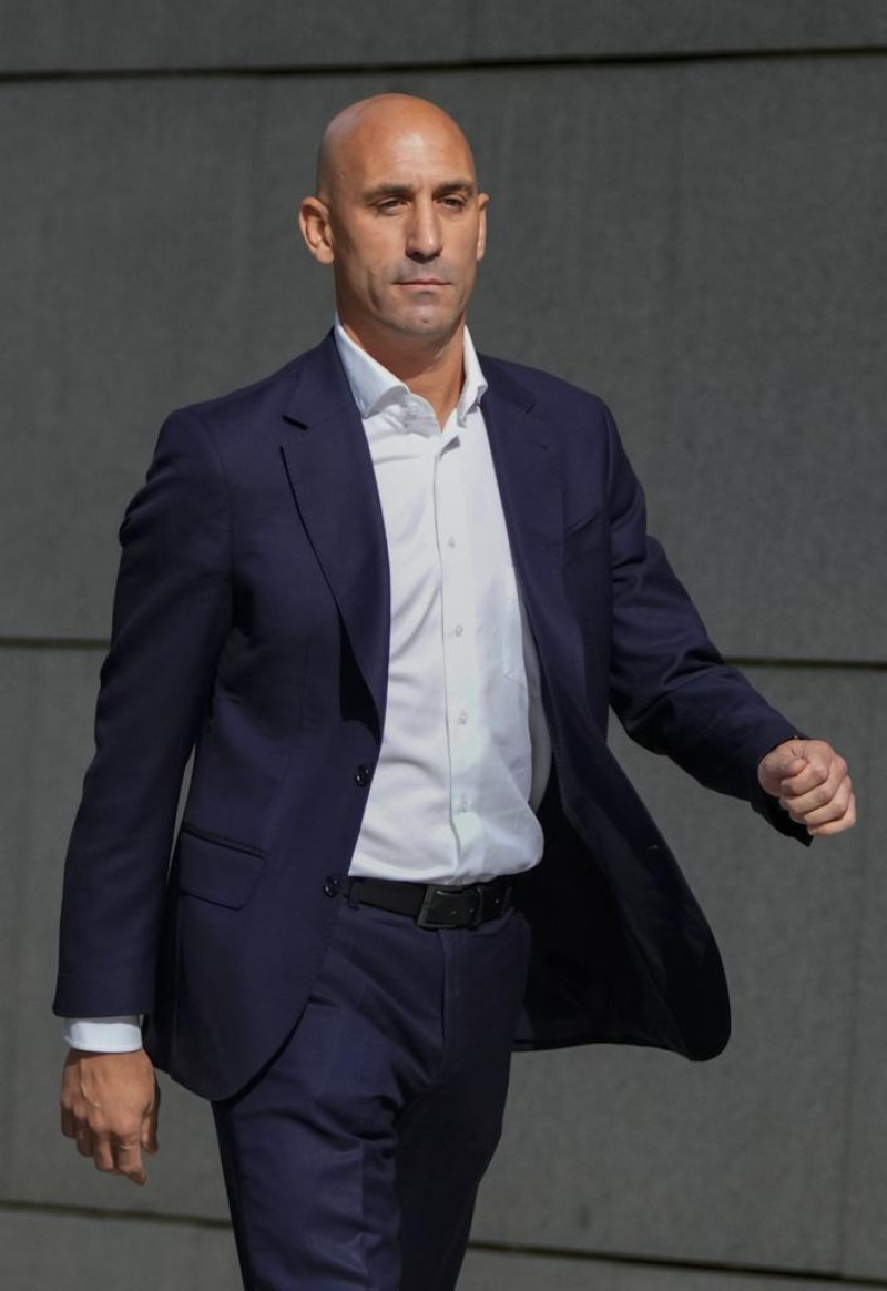 El expresidente de la federación española de fútbol Luis Rubiales