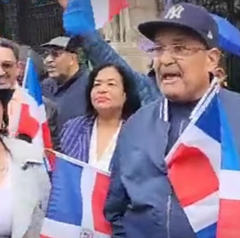 Diáspora dominicana en Nueva York muestra apoyo a presidente Abinader