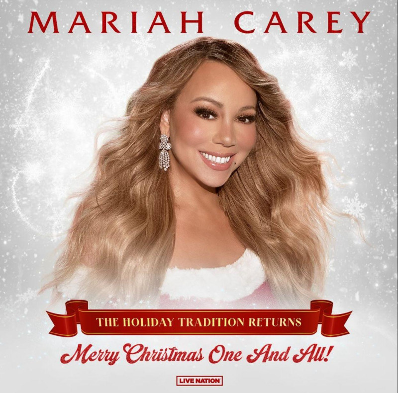 Mariah Carey regresa su "extravagancia navideña" este 2023 con "Merry Christmas One and All"