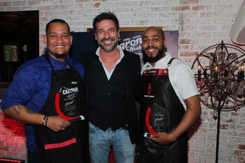José Sánchez, Roque del Rio y Luisi Rodriguez ganadores 1er y 2do lugar