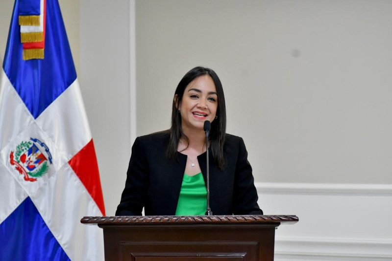 La vicepresidenta del Senado de la Republica Dominicana, Faride Raful.