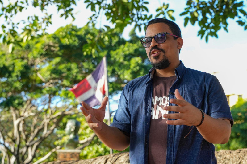 Franiel Genao, candidato a la Alcaldía del Distrito Nacional por Opción Democrática
