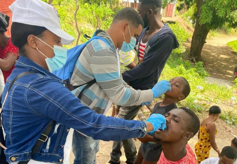 Salud Pública informó que hasta la fecha se han colocado en el país 67,102 dosis de vacunas contra el cólera.