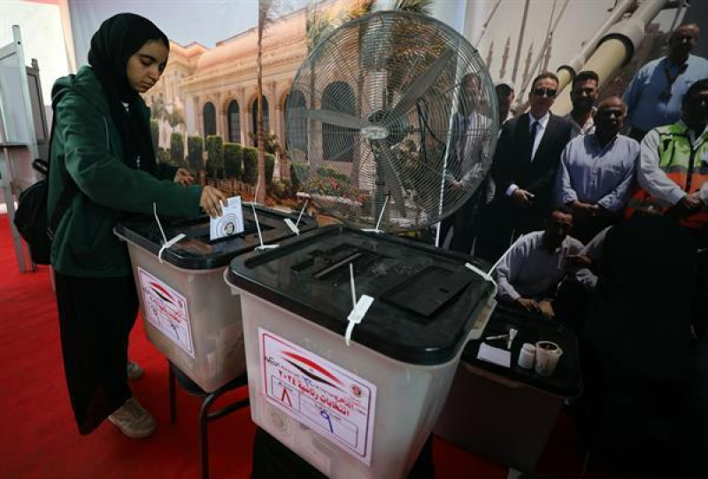 Celebran elecciones en Egipto