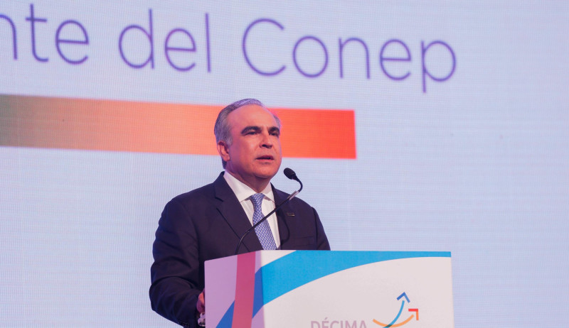 Celso Juan Marranzini, presidente del Consejo Nacional de la Empresa Privada (CONEP).