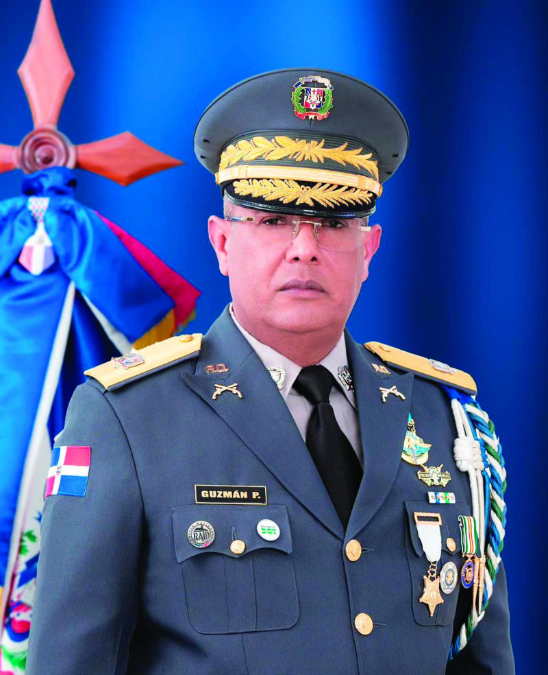 Mayor general Ramón Antonio Guzmán Peralta.