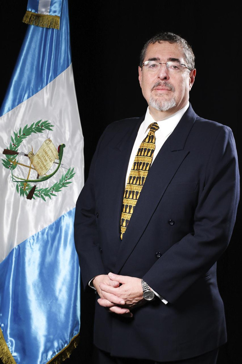 Presidente electo de Guatemala, César Bernardo Arévalo de León,