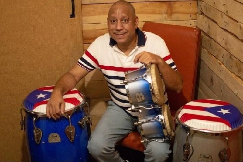 El percusionista puertorriqueño Celso Clemente