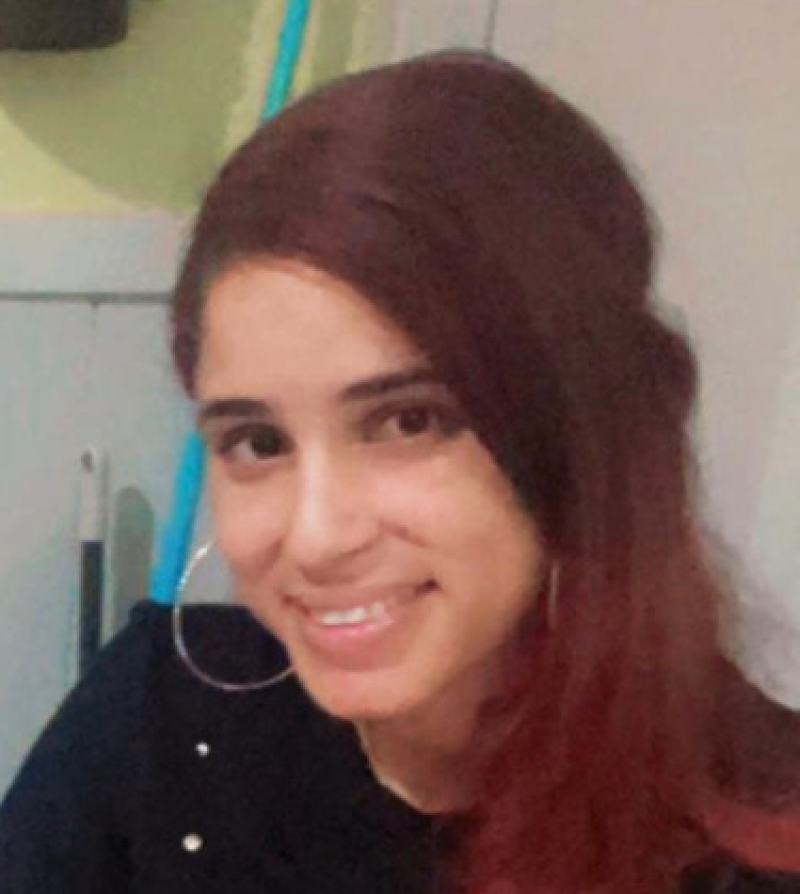 Joven dominicana Rosa Gabriela Reyes Chavez, de 33 años de edad, residente en el barrio de San Jorge, de Pamplona, municipio Navarra, desaparecida desde 7 de diciembre.