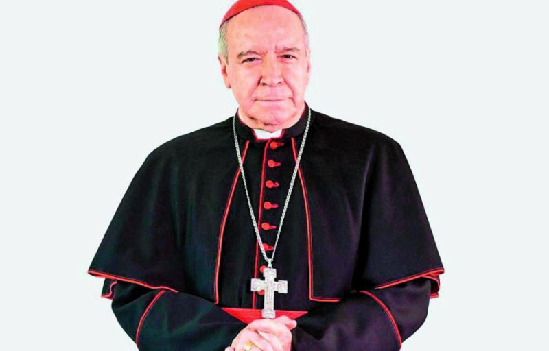El cardenal Nicolás de Jesús López Rodriguez está interno en Cedimat.