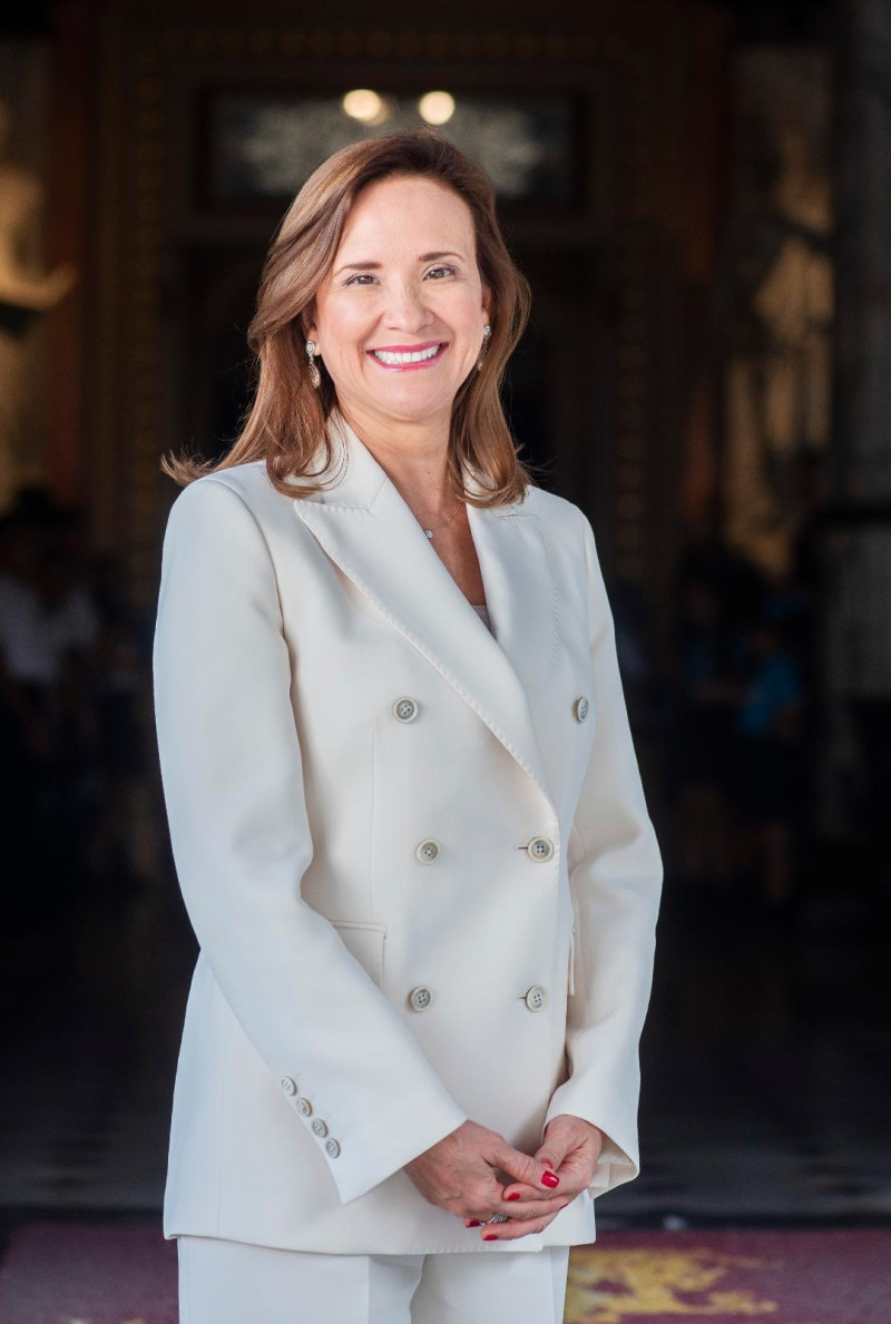 Gisela Sánchez, presidente ejecutiva del BCIE.