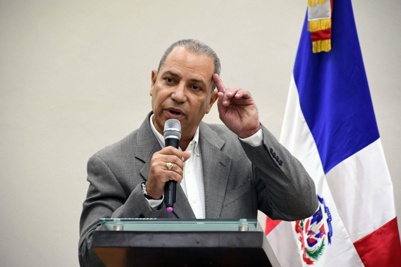 Garibaldy Bautista, presidente del Comité Olímpico Dominicano.