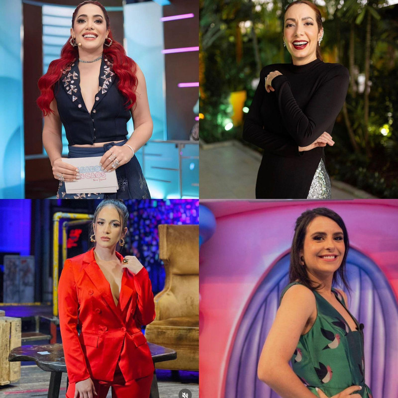 Karen Yapoort, Miralba Ruiz, Liza Blanco y Bianca García