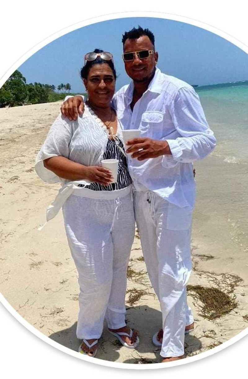 Elvia Estrella y Yoel Diloné Báez, padres del niño, están detenidos