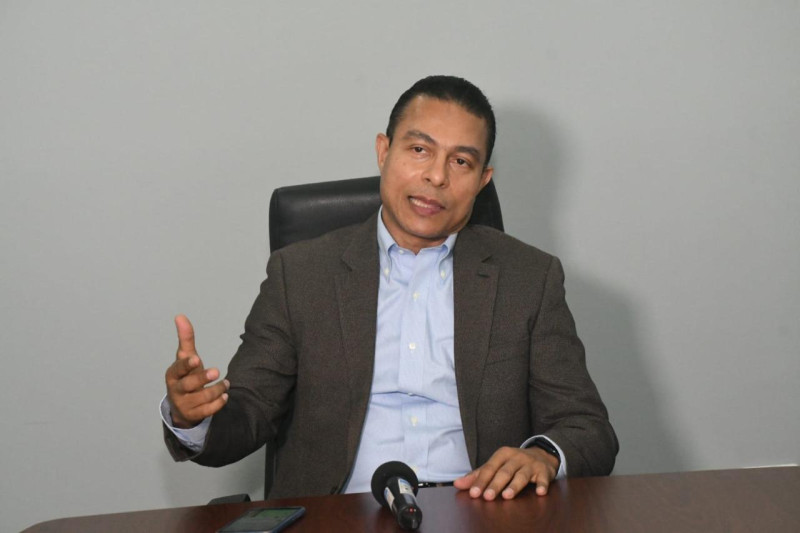 Miguel Camacho, Jefe de Misión de la delegación dominicana.