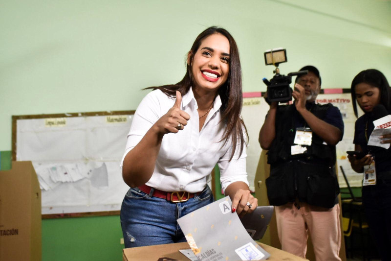 La diputada Betty Geronimo, ahora electa alcaldesa de Santo Domingo Norte al vencer a Carlos Guzmán