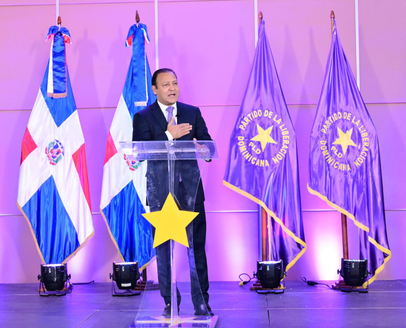 El candidato presidencial por el Partido de la Liberación Dominicana (PLD), Abel Martínez.