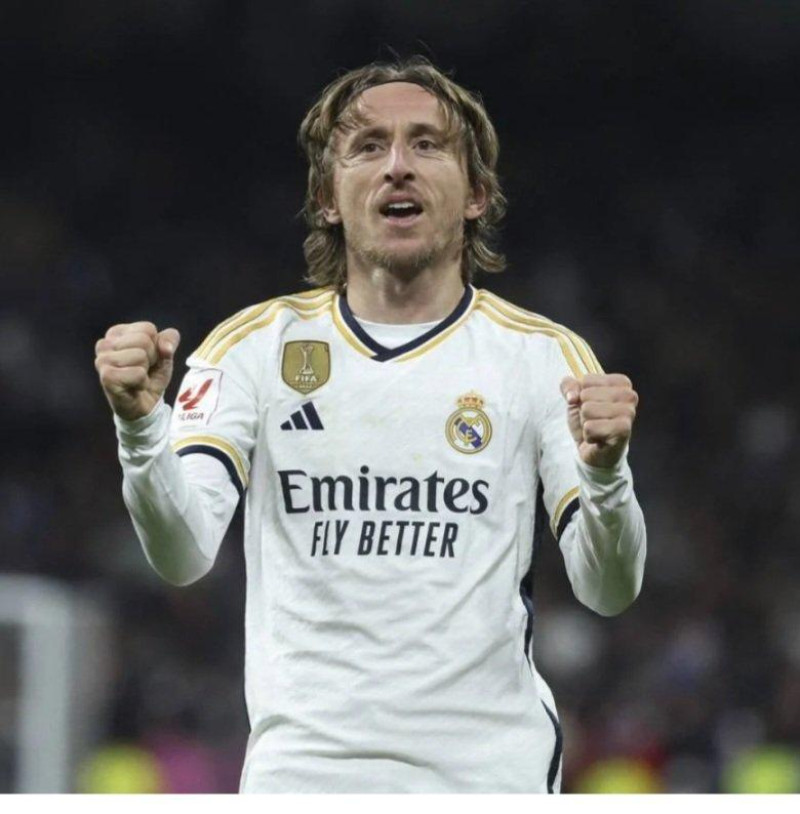 Luka Modric anotó el gol de la victoria para el Real Madrid.