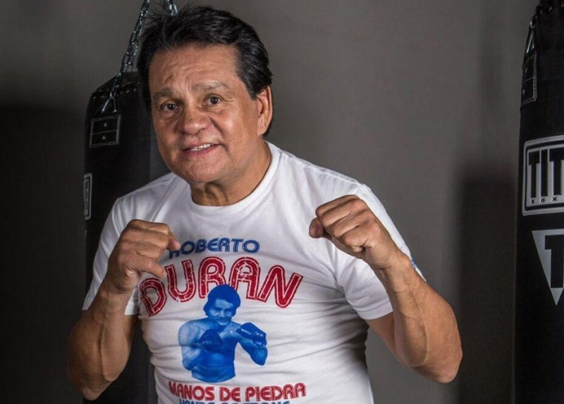 Roberto Durán, legendario campeón panameño