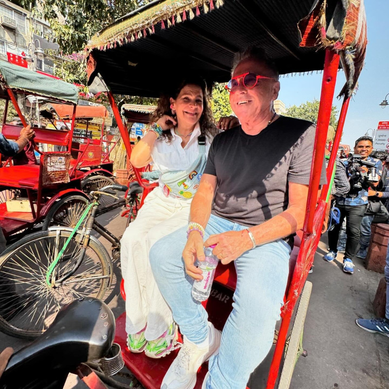 Ricardo Montaner: "Estamos en #India cómo hace 12 años, encontrándonos con la autenticidad de la hermosa gente que vamos conociendo en el camino"