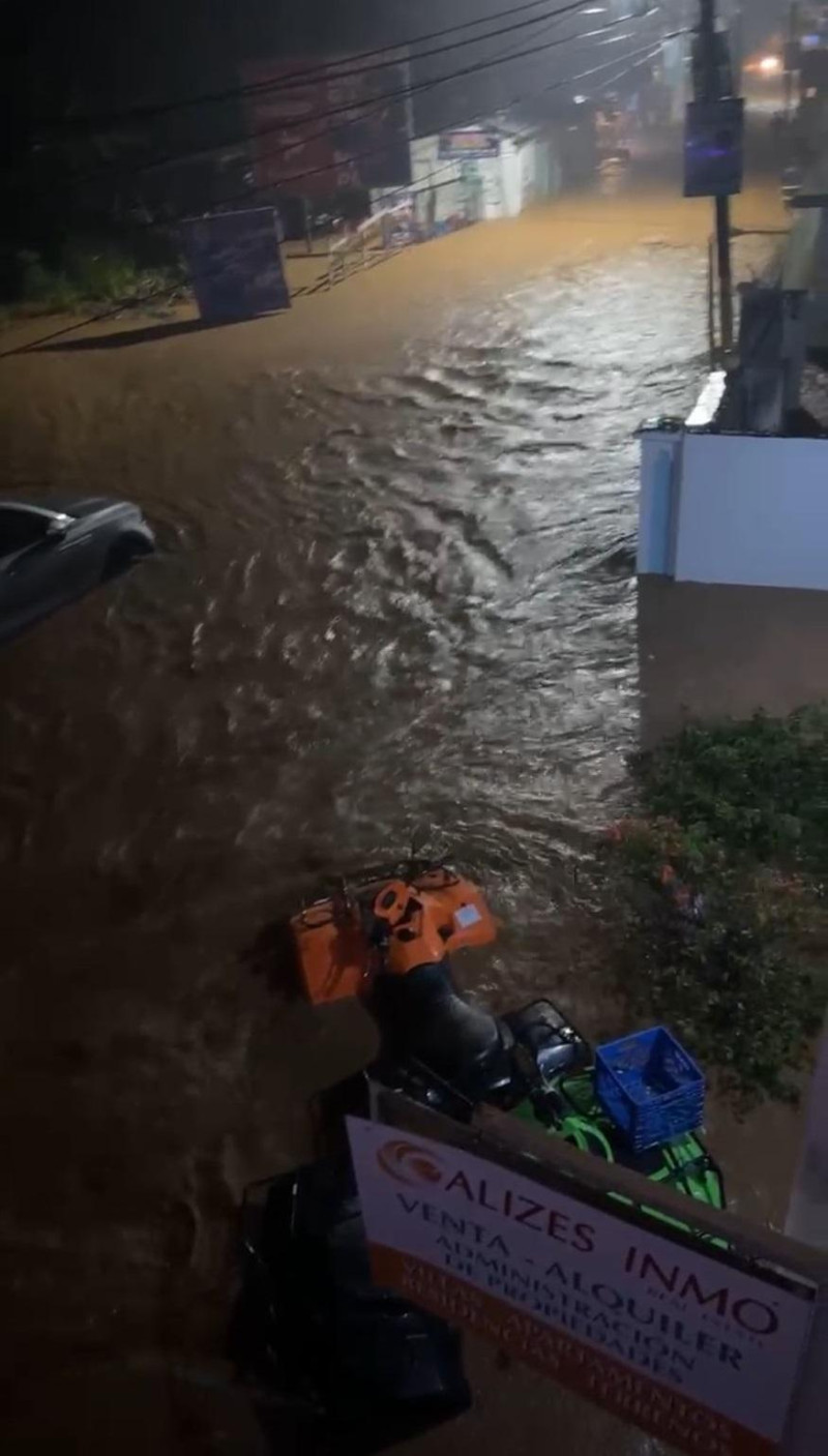 Inundaciones en Samaná