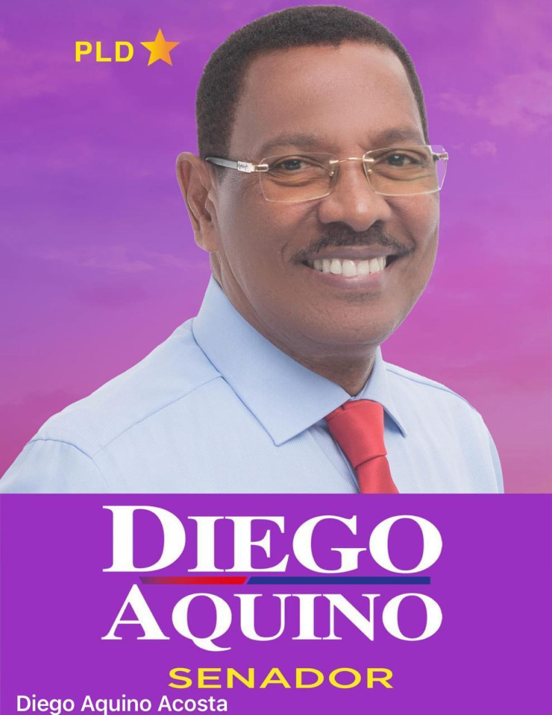 Diego Aquino Acosta Rojas aspirante a senador por el PLD
