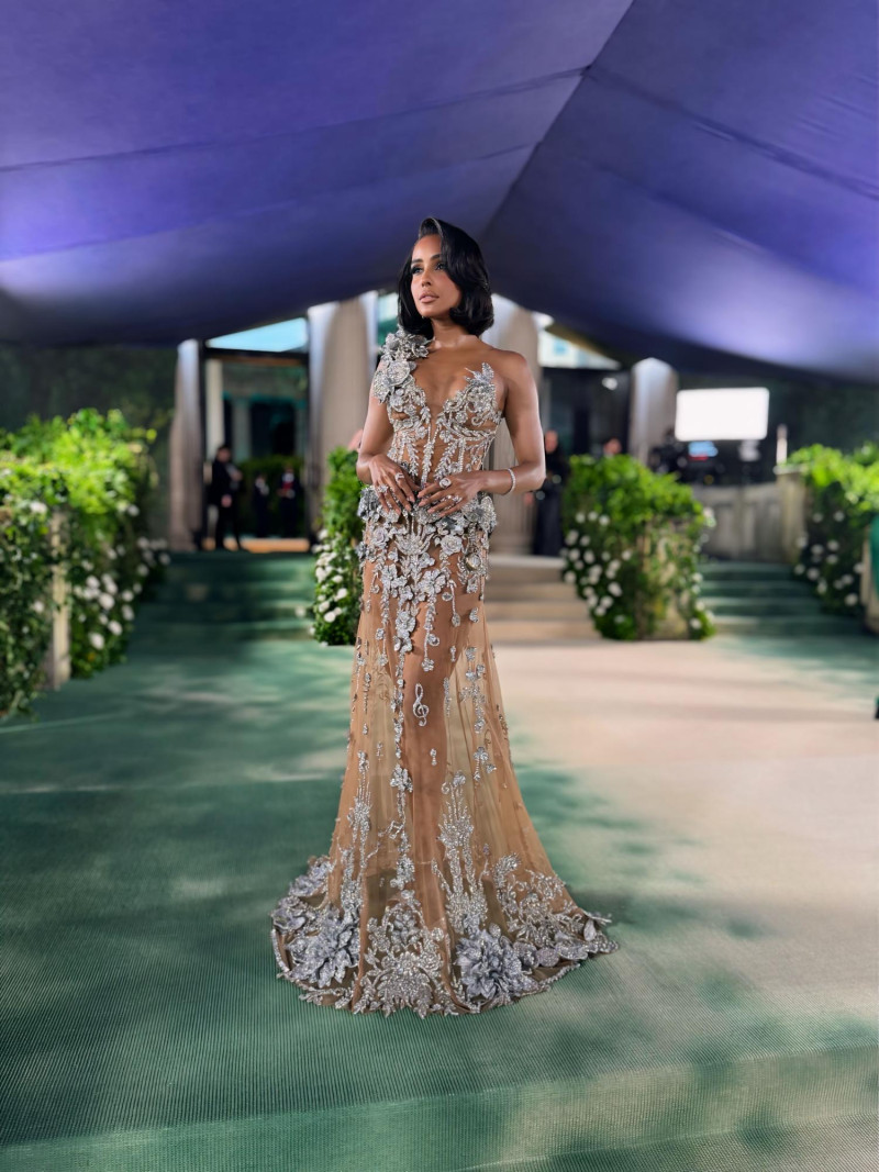 Génesis Suero en la Met Gala 2024.