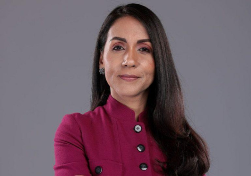Claudia Rita Abreu Herrera, candidata a diputada por la circunscripción 1 del Distrito Nacional por el Partido de la Liberación Dominicana (PLD).