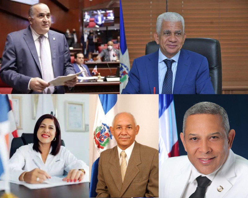 Los cinco senadores más votados en las elecciones RD 2024