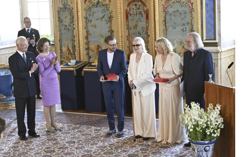 Los integrantes de ABBA