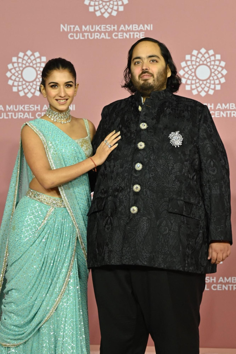 Radhika Merchant y Anant Ambani
