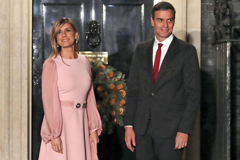 Pedro Sánchez y Begoña Gómez