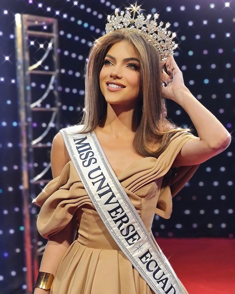 Mara Topic, la nueva Miss Ecuador.