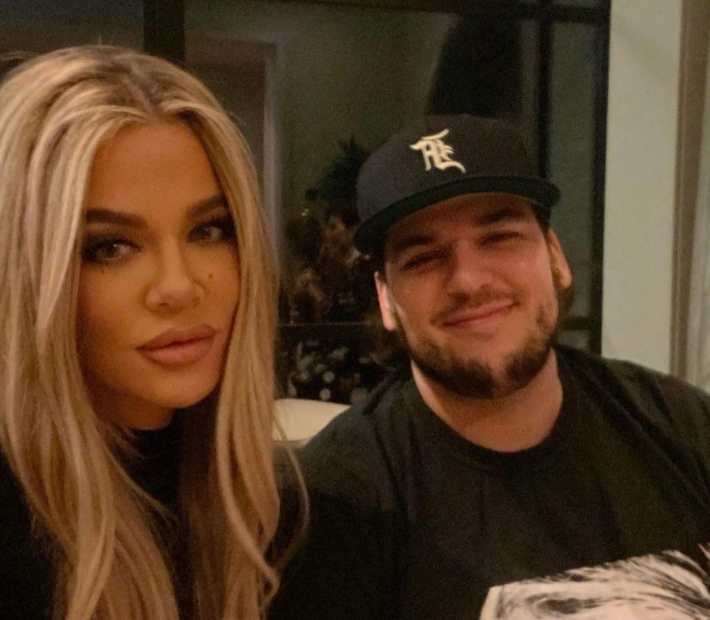 Khloe y Rob Kardashian.