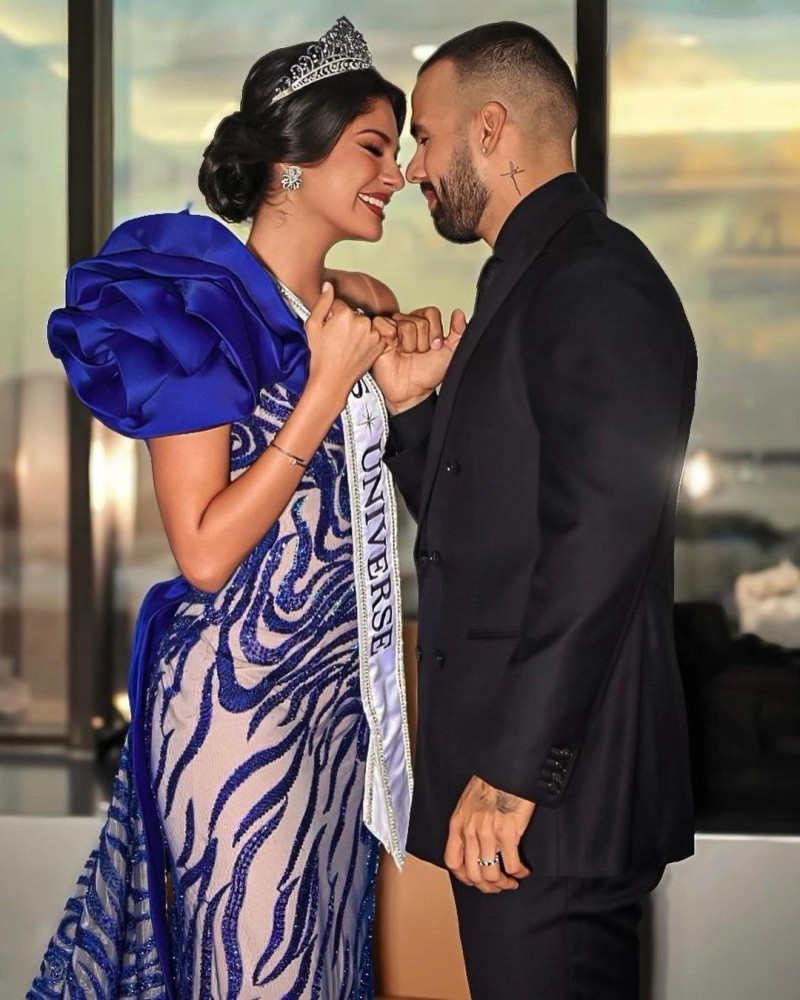 Sheynnis Palacios y Carlos Gómez son novios.