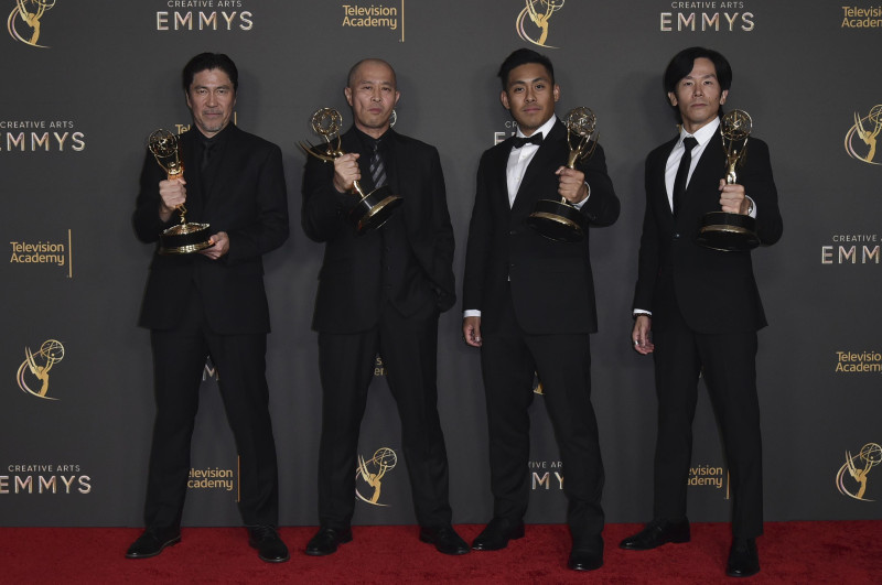 Shogun en la segunda noche de los premios Emmy