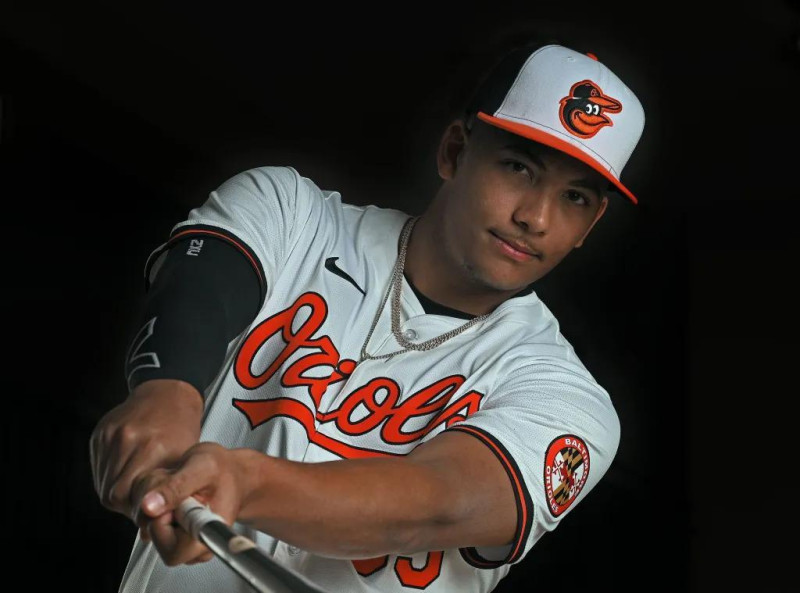 Samuel Basallo fue el primer pick del Licey en el draft de ingreso del 2023.