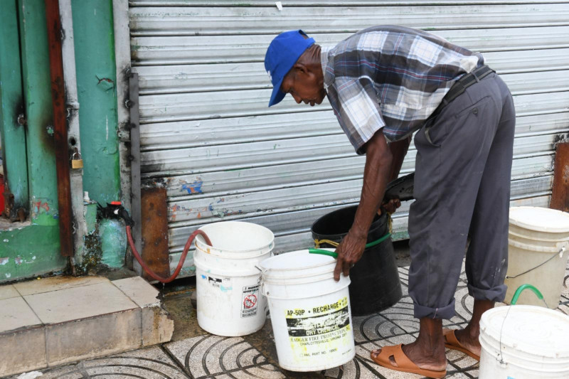 Uno de los principales reclamos de estos sectores es la escasez de agua.