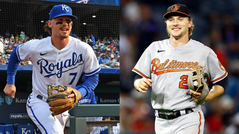 Bobby Witt Jr. y Gunnar Henderson son para muchos los mejores dos campocortos y futuras caras de las Grandes Ligas.