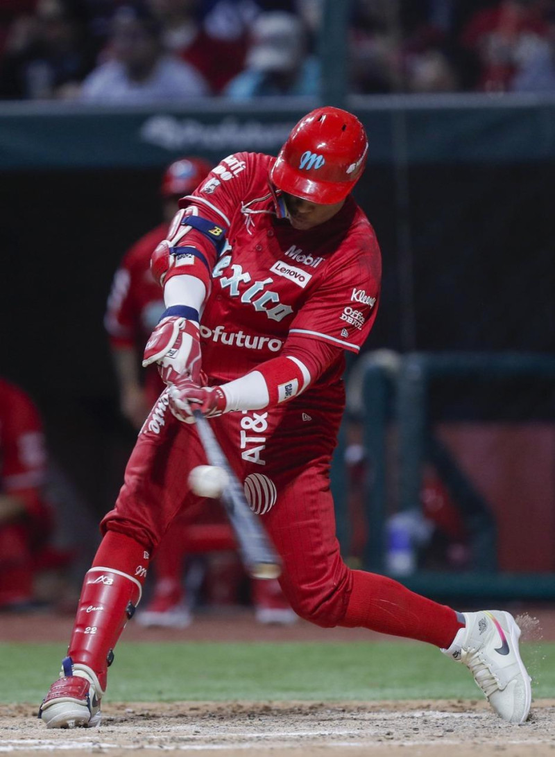 Robinson Canó fue pieza clave para los Diablos Rojos de México.