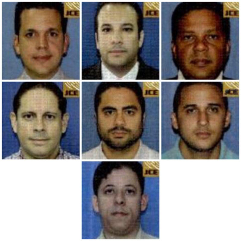 Implicados en la operación Camaleón.