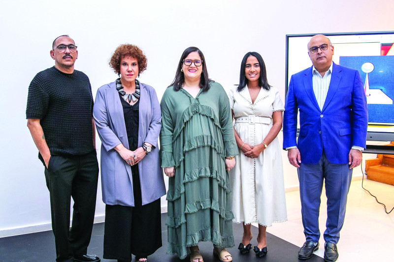 Orlando Isaac, María Castillo, Daniela Tovar, Lilian Carrasco y Héctor José Rizek.