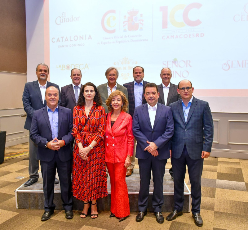 Miembros de la Camára Oficial de Comercio de España en RD.