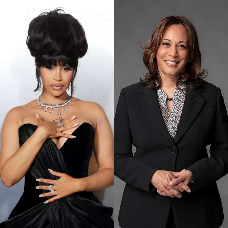 Cardi B confirma su participación en mitin de la candidatura demócrata Kamala Harris.