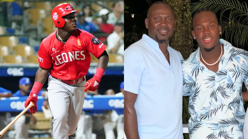 Héctor Rodríguez aprendió a jugar béisbol vía su padre, y por él quiere llegar a Las Mayores.