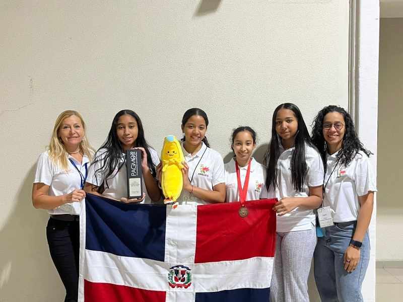 República Dominicana con medalla de bronce en la Olimpiada Panamericana Femenina de Matemáticas