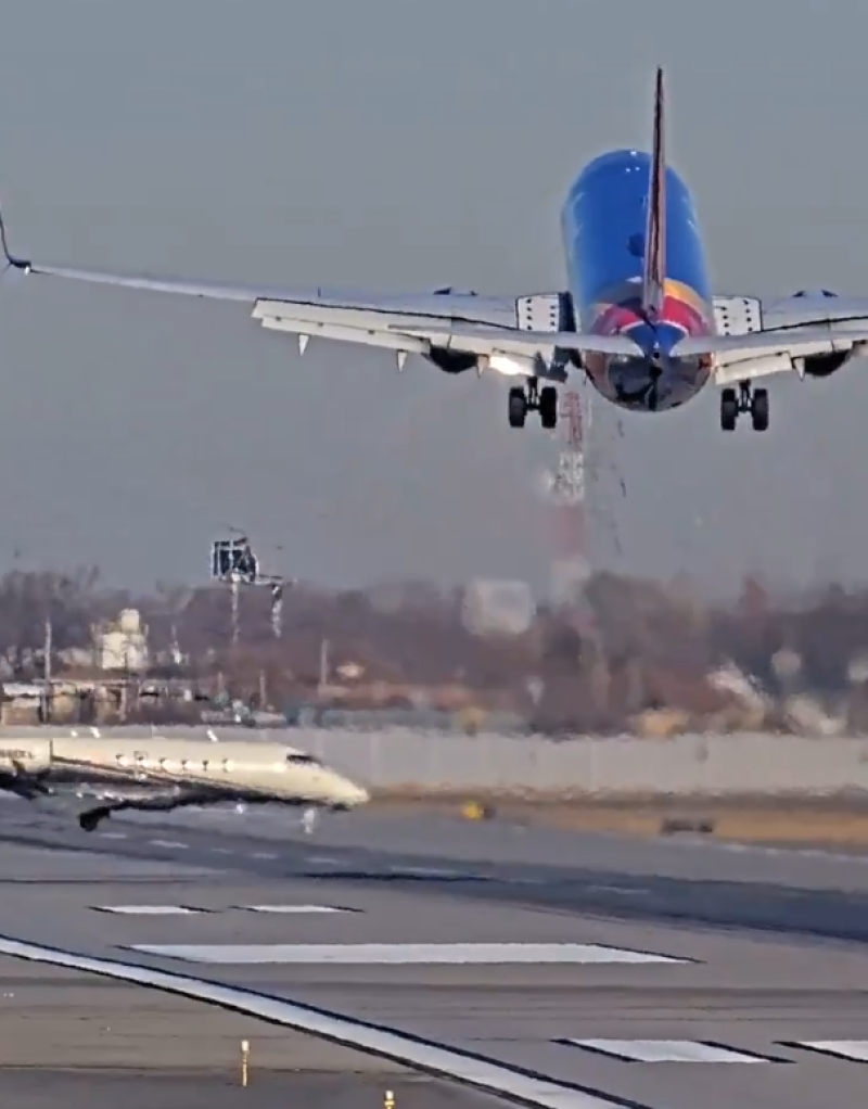 Aviones casi chocan en Chicago
