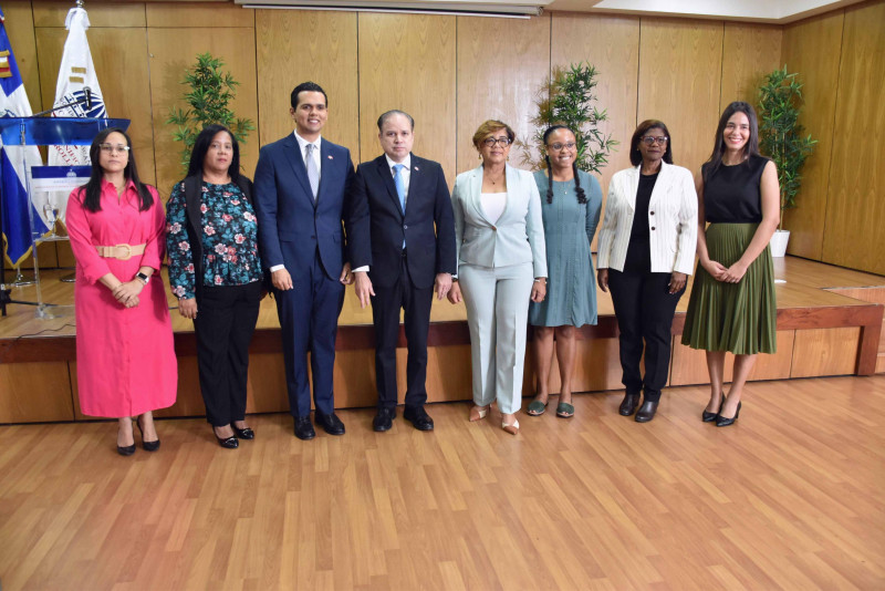 La viceministra del MEPYD, Olaya Dotel, participa de la 4ta. ronda de Monitoreo AGCED.