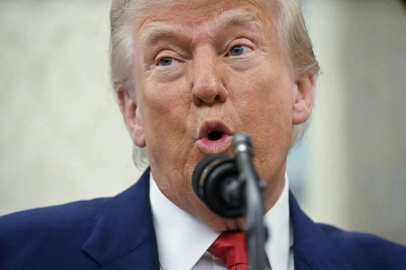 El presidente de Estados Unidos, Donald TrumpJim WATSON/AFP